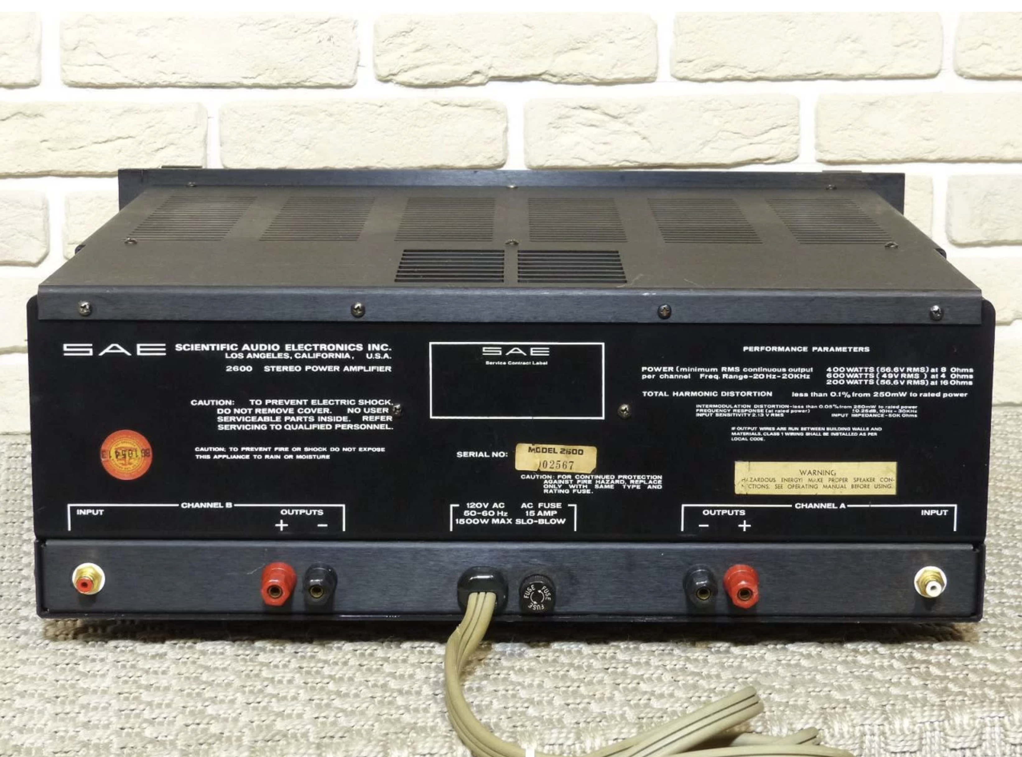 SAE 2600 - США 2