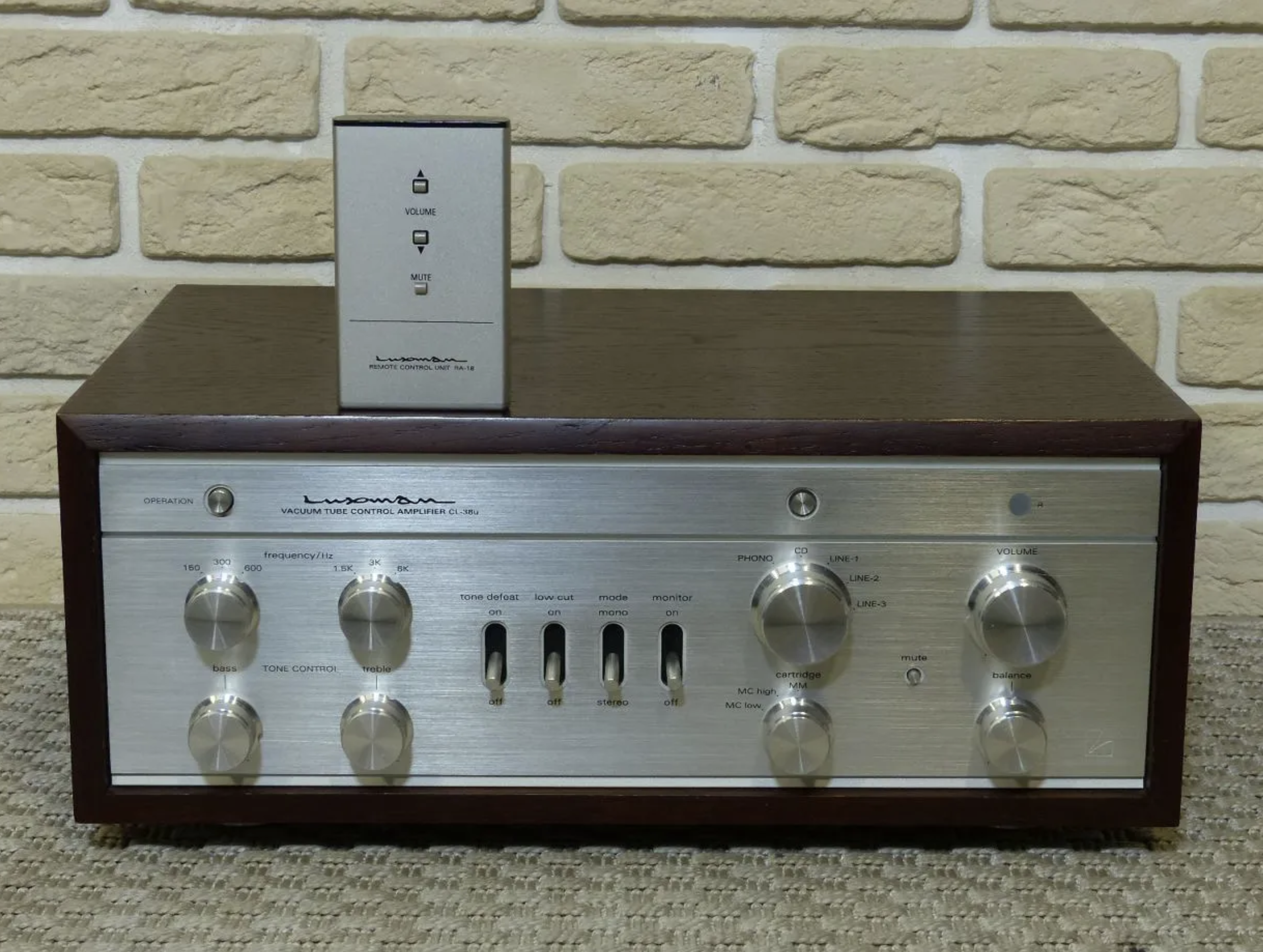 Luxman CL-38u +пульт