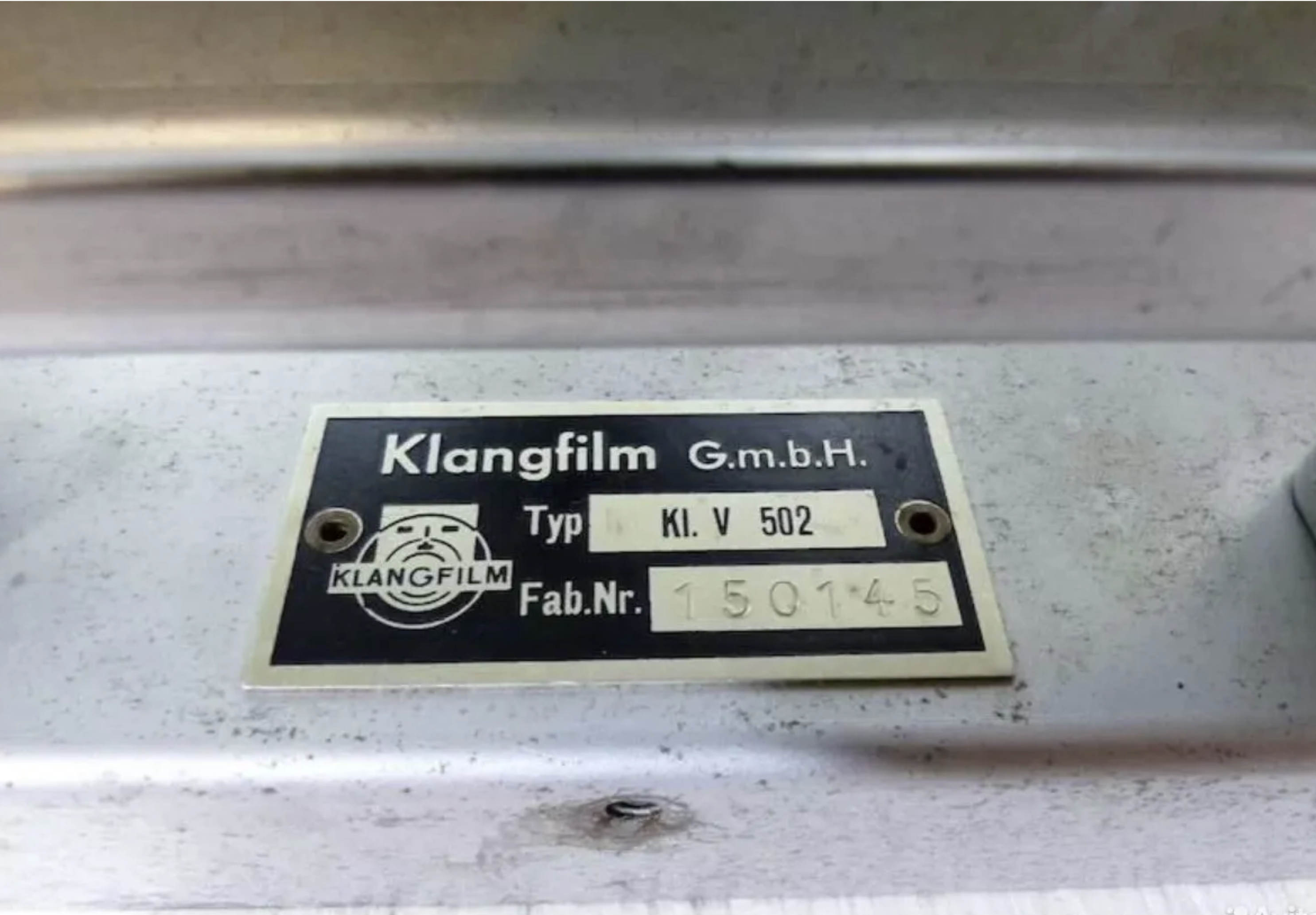 Klangfilm Kl. V 502 моноблоки 4