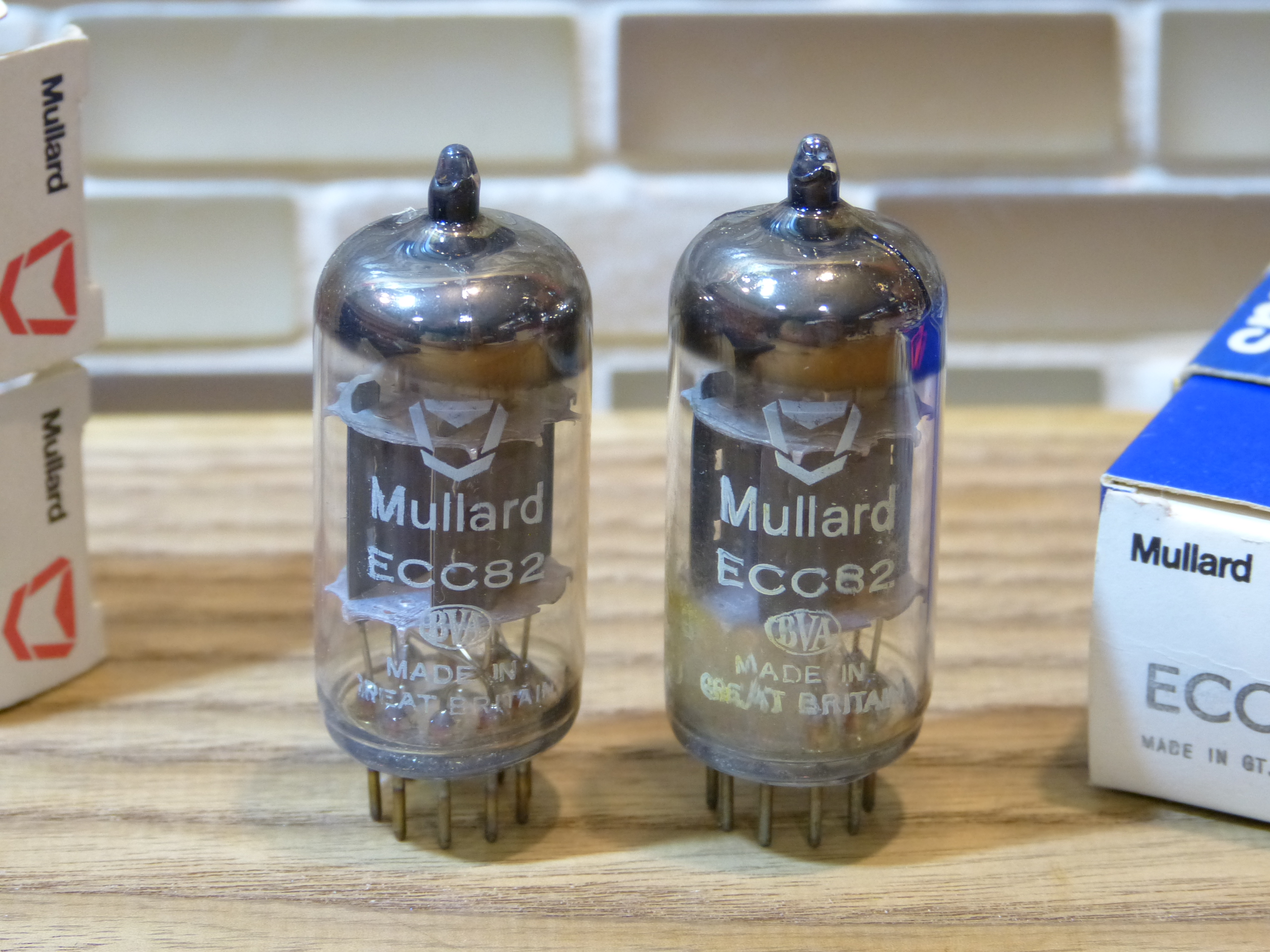 82 / ECC82 Mullard пара